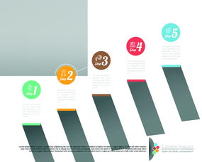 信息圖表設計素材 矢量圖片在商務金融與信息服務業(yè)務中的應用
