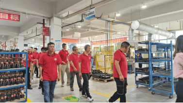 攜手并進，共繪未來——熱烈歡迎中山市江西商會企業家代表團蒞臨我司參觀交流